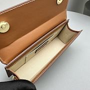 Jacquemus Chiquito Crossbody Bag Brown Size 21x10x6CM - 6