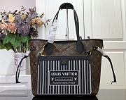 LV NEVERFULL M12061 Black Size 32x27x14cm - 5