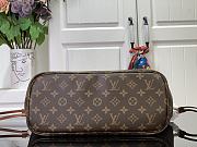 LV NEVERFULL M12061 Brown Size 32x27x14cm - 5