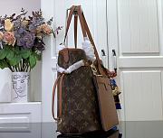 LV NEVERFULL M12061 Brown Size 32x27x14cm - 6