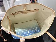 LV NEVERFULL M45680 Blue Size 31x28x14cm - 2