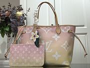 LV NEVERFULL M45680 Pink Size 31x28x14cm - 2