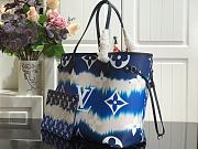 LV NEVERFULL MM M45128 BLUE Size 31x28.5x17cm - 2