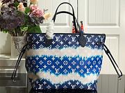 LV NEVERFULL MM M45128 BLUE Size 31x28.5x17cm - 5