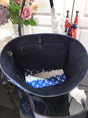 LV NEVERFULL MM M45128 BLUE Size 31x28.5x17cm - 6