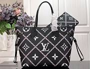 LV NEVERFULL MM M46040 BLACK Size 31x28x14cm - 4