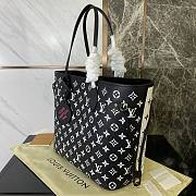 LV NEVERFULL MM M46102 BLACK Size 31x28x14cm - 4