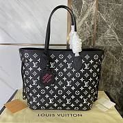 LV NEVERFULL MM M46102 BLACK Size 31x28x14cm - 6