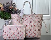 LV NEVERFULL PINK M47080 Size31x28x14cm - 5