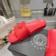 Versace Palazzo Sliders Red - 4