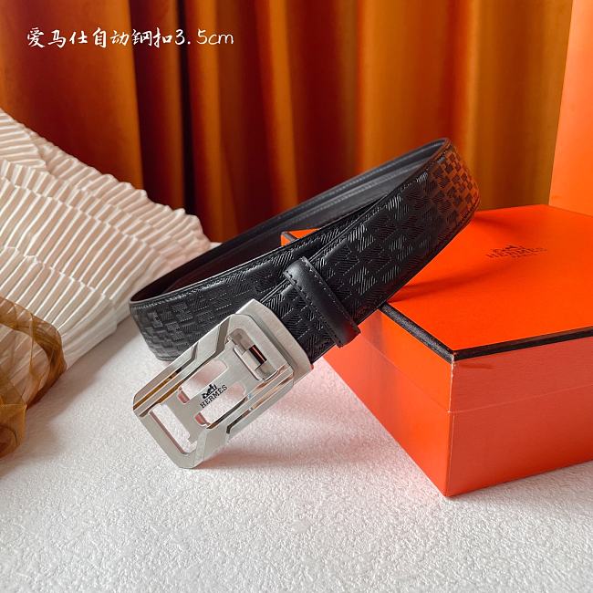 HERMES Belt Silver 231128B - 1