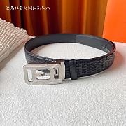 HERMES Belt Silver 231128B - 2