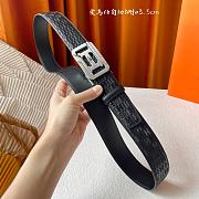 HERMES Belt Silver 231128B - 3