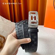HERMES Belt Silver 231128B - 5