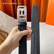 HERMES Belt Silver 231128B - 6