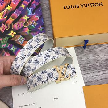 LV INITIALES BELT 25MM M9268U