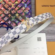 LV INITIALES BELT 25MM M9268U - 5
