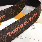 LV Pyramide 40 mm Reversible Belt MP304U - 4