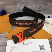 LV Pyramide 40 mm Reversible Belt MP304U - 3