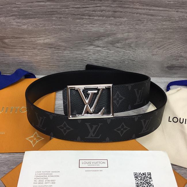 LV PYRAMIDE FRAME 40MM REVERSIBLE BELT M0471V - 1