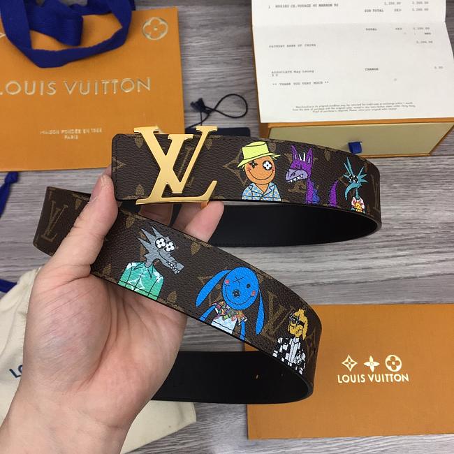 LV SHAPE 40MM REVERSIBLE BELT MP291Q 01 - 1