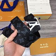 LV SHAPE TAURILLON SHADOW 40MM REVERSIBLE BELT MP280T 01 - 3