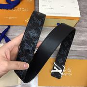 LV SHAPE TAURILLON SHADOW 40MM REVERSIBLE BELT MP280T 01 - 2
