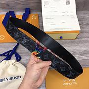 LV SHAPE TAURILLON SHADOW 40MM REVERSIBLE BELT MP280T 02 - 6