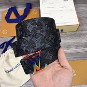LV SHAPE TAURILLON SHADOW 40MM REVERSIBLE BELT MP280T 02 - 5