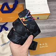 LV SHAPE TAURILLON SHADOW 40MM REVERSIBLE BELT MP280T 02 - 4