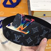 LV SHAPE TAURILLON SHADOW 40MM REVERSIBLE BELT MP280T 02 - 2