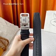 PRADA Belt Silver 231128A - 4