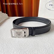 PRADA Belt Silver 231128A - 5