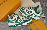 Louis Vuitton LV Skate Sneaker Green White 1AC520 - 2