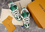 Louis Vuitton LV Skate Sneaker Green White 1AC520 - 5