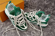 Louis Vuitton LV Skate Sneaker Green White 1AC520 - 6