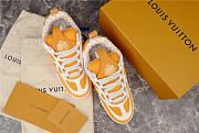 Louis Vuitton LV Skate Sneaker Yellow White 1AC534 - 3