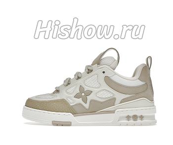 Louis Vuitton LV Skate Sneaker Beige White