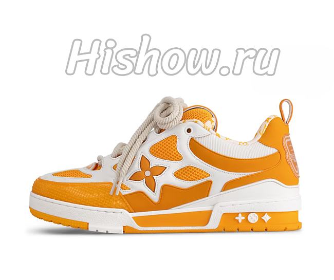 Louis Vuitton LV Skate Sneaker Yellow White 1AC534 - 1