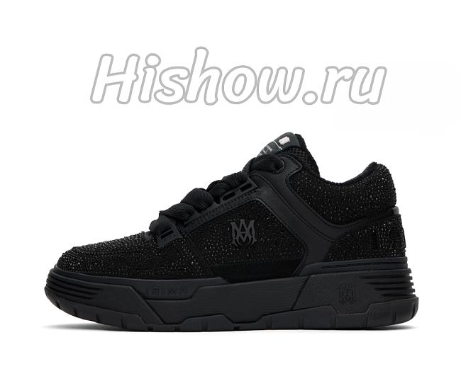 Amiri Crystal Ma-1 Black  - 1