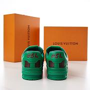 Louis Vuitton LV Trainer Sneaker Damier Pop Green 1ACN5D - 5