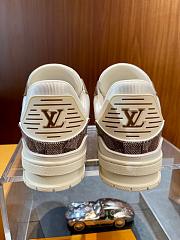 Louis Vuitton LV Trainer Sneaker White Brown 1AD7S9 - 2