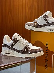 Louis Vuitton LV Trainer Sneaker White Brown 1AD7S9 - 3