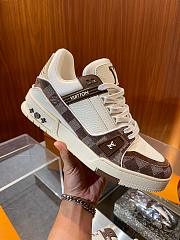 Louis Vuitton LV Trainer Sneaker White Brown 1AD7S9 - 5