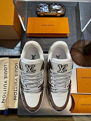 Louis Vuitton LV Trainer Sneaker White Brown 1AD7S9 - 6