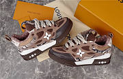 Louis Vuitton Skate Sneaker Brown Snakeskin 1ABMG6 - 2