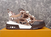 Louis Vuitton Skate Sneaker Brown Snakeskin 1ABMG6 - 3