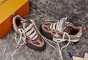 Louis Vuitton Skate Sneaker Brown Snakeskin 1ABMG6 - 5