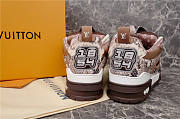 Louis Vuitton Skate Sneaker Brown Snakeskin 1ABMG6 - 6