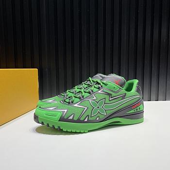 LV SPRINT SNEAKER BLACK GREEN 1A98ZF